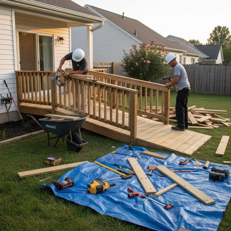 Wheelchair Ramp Repair