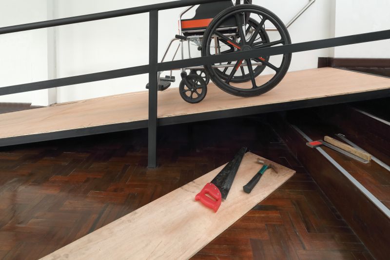 Products For Wheelchair Ramp Repairs in use